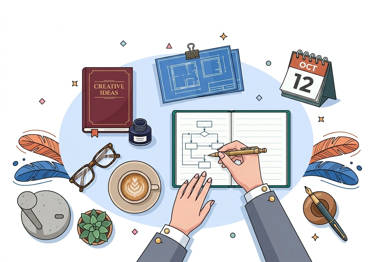End-to-End Publishing Support Illustration