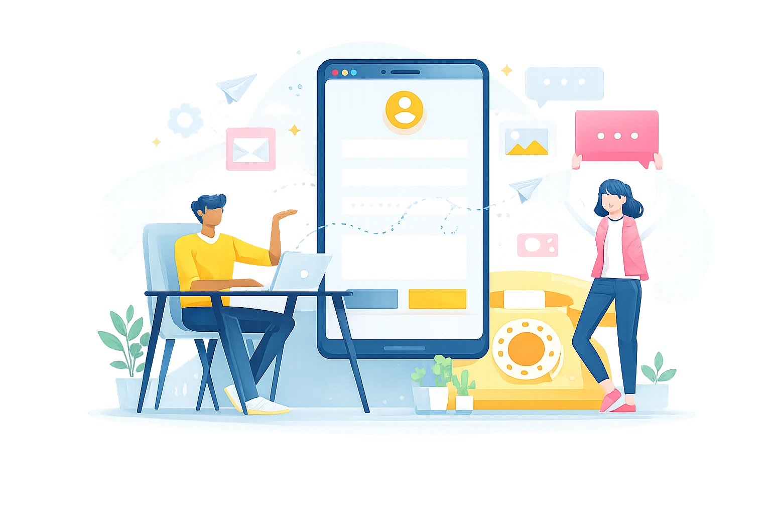 Genre-Specific Publishing Illustration