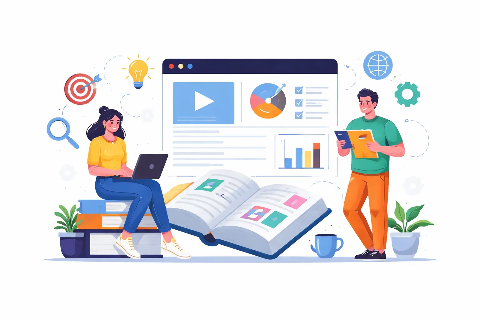 Genre-Specific Publishing Illustration