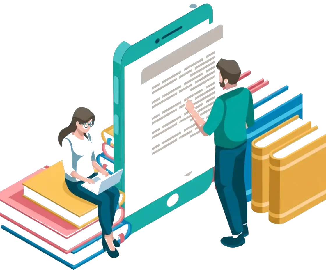 Why Choose Our Self Publishing Services Illustration