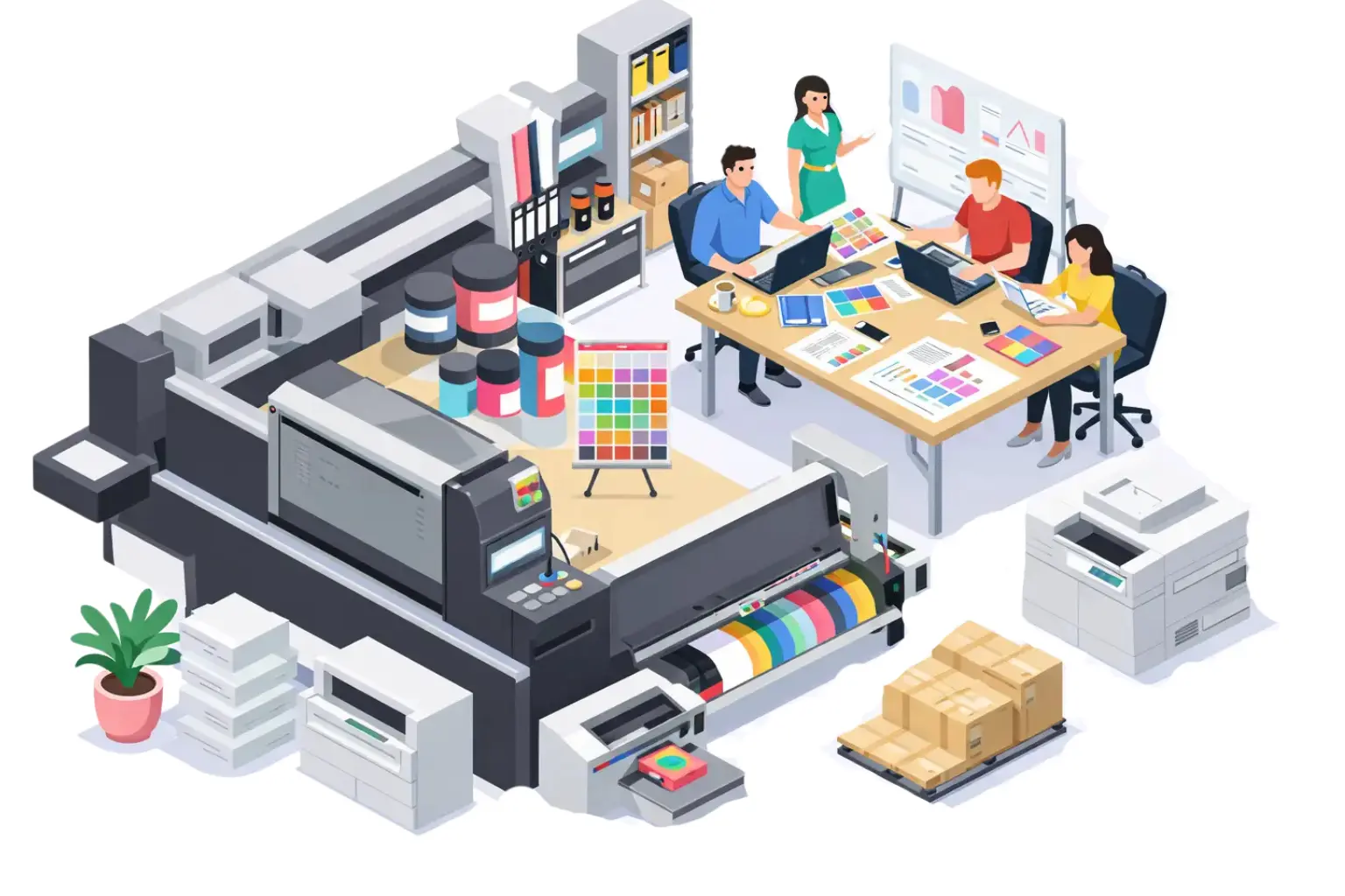 Why Choose Our Self Publishing Services Illustration