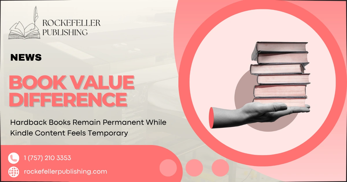 Hardback Books Remain Permanent While Kindle Content Feels Temporary