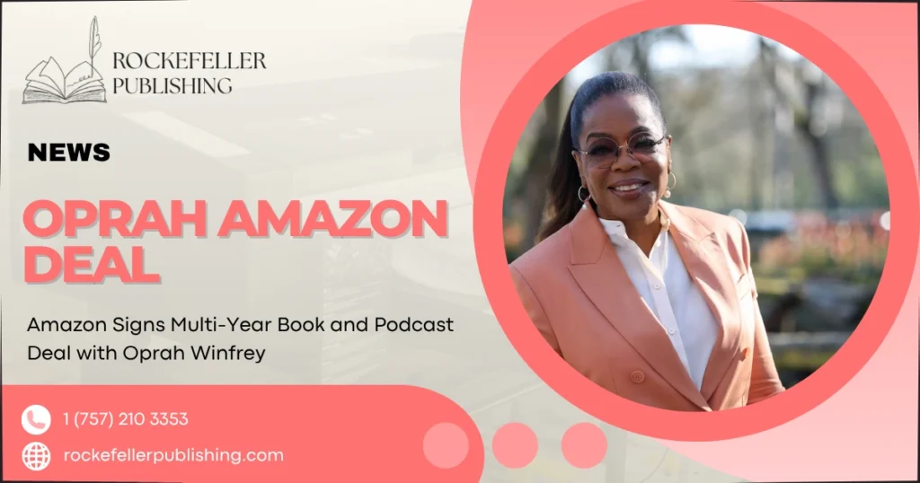 Amazon Signs Multi-Year Book and Podcast Deal with Oprah Winfrey