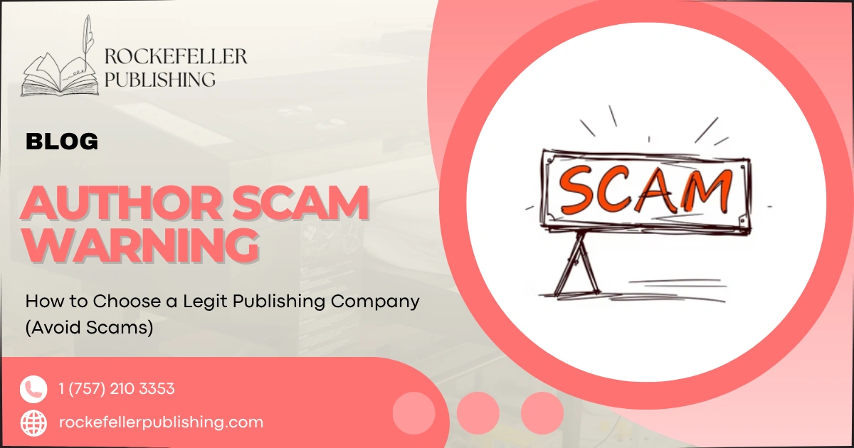 How to Choose a Legit Publishing Company (Avoid Scams)