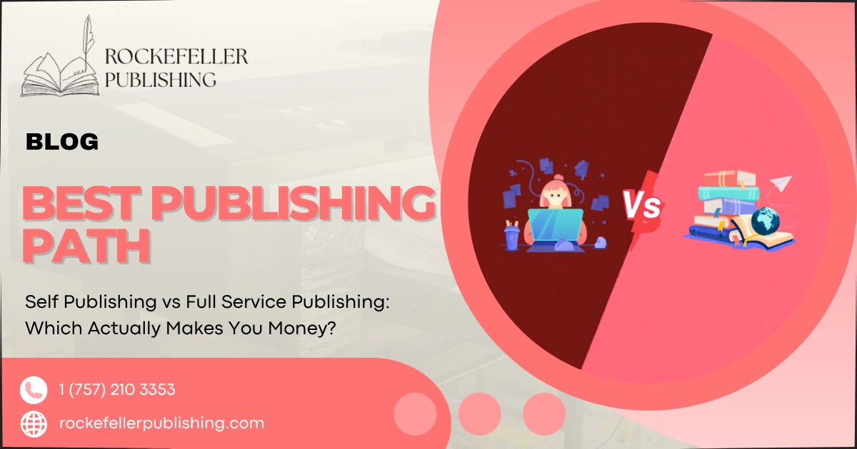 Self Publishing vs Full Service Publishing: Which Actually Makes You Money?