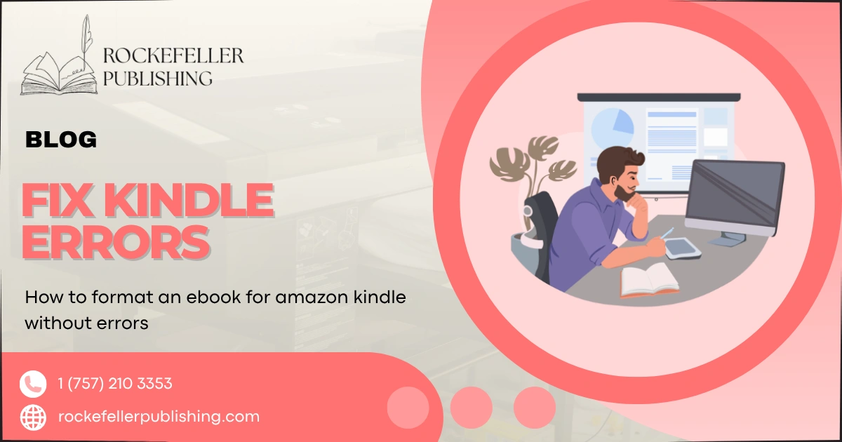 How to format an ebook for amazon kindle without errors