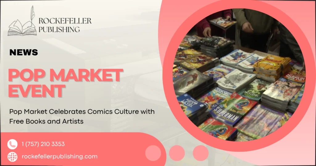 Pop Market Celebrates Comics Culture with Free Books and Artists
