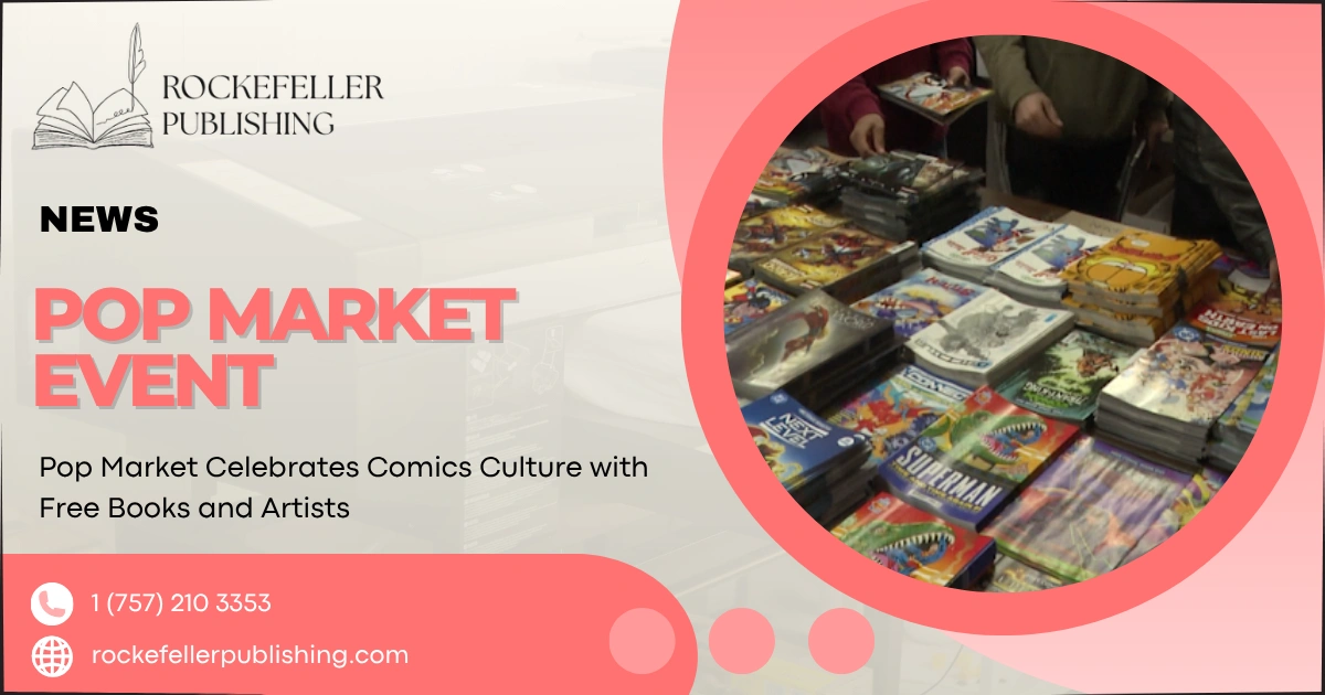 Pop Market Celebrates Comics Culture with Free Books and Artists
