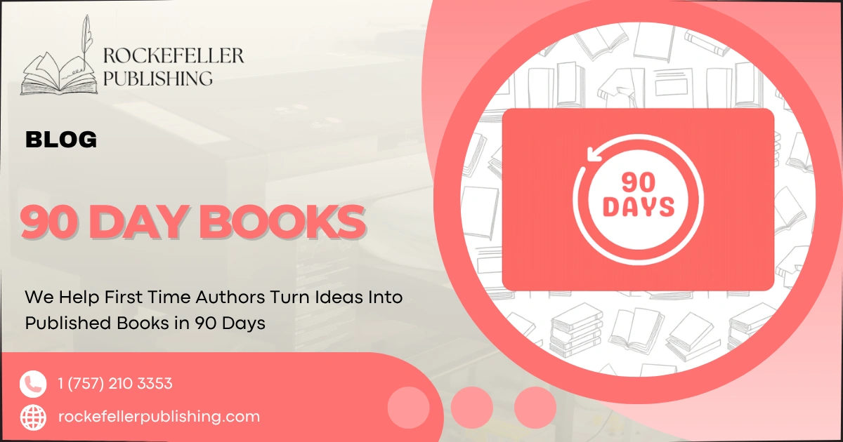 We Help First Time Authors Turn Ideas Into Published Books in 90 Days