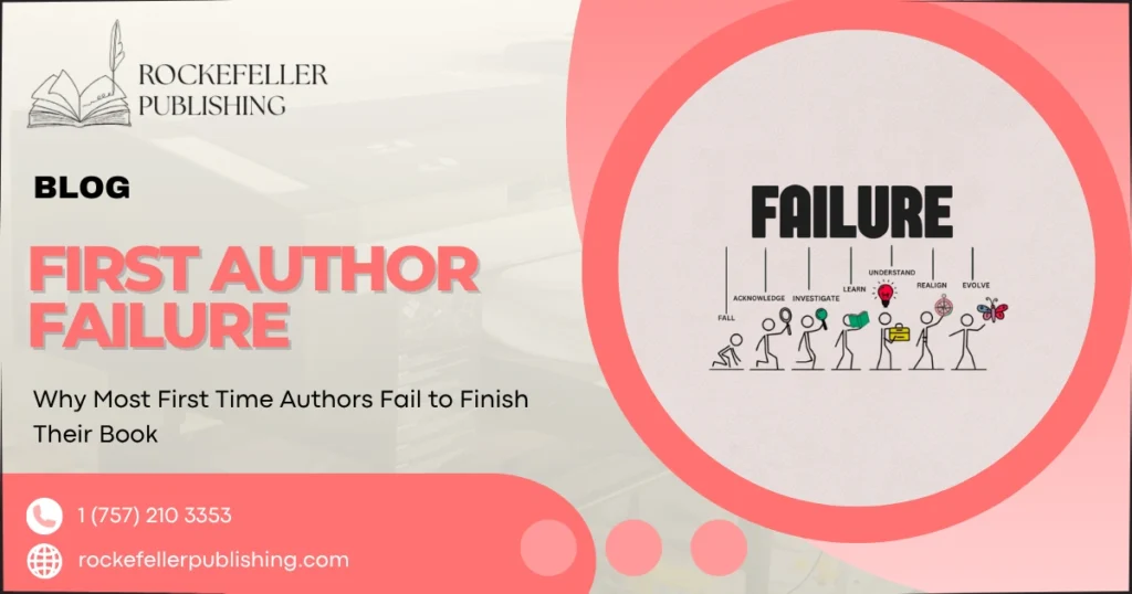 Why Most First Time Authors Fail to Finish Their Book