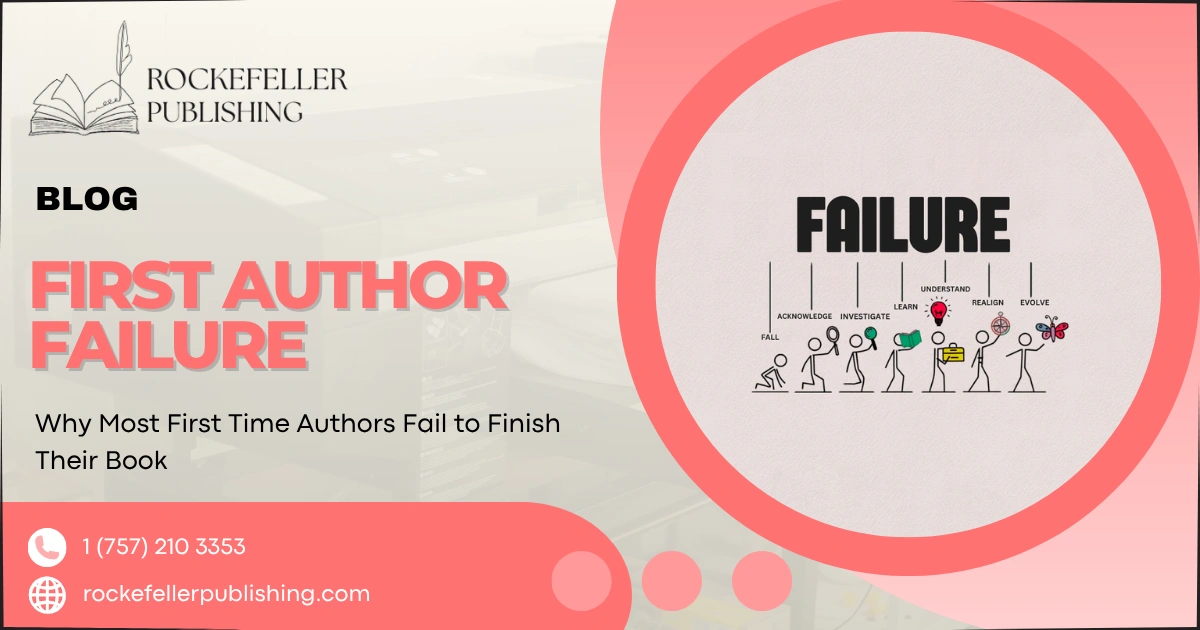 Why Most First Time Authors Fail to Finish Their Book