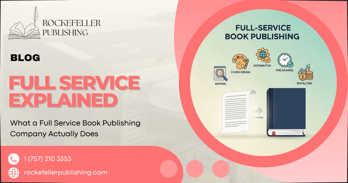 What a Full Service Book Publishing Company Actually Does