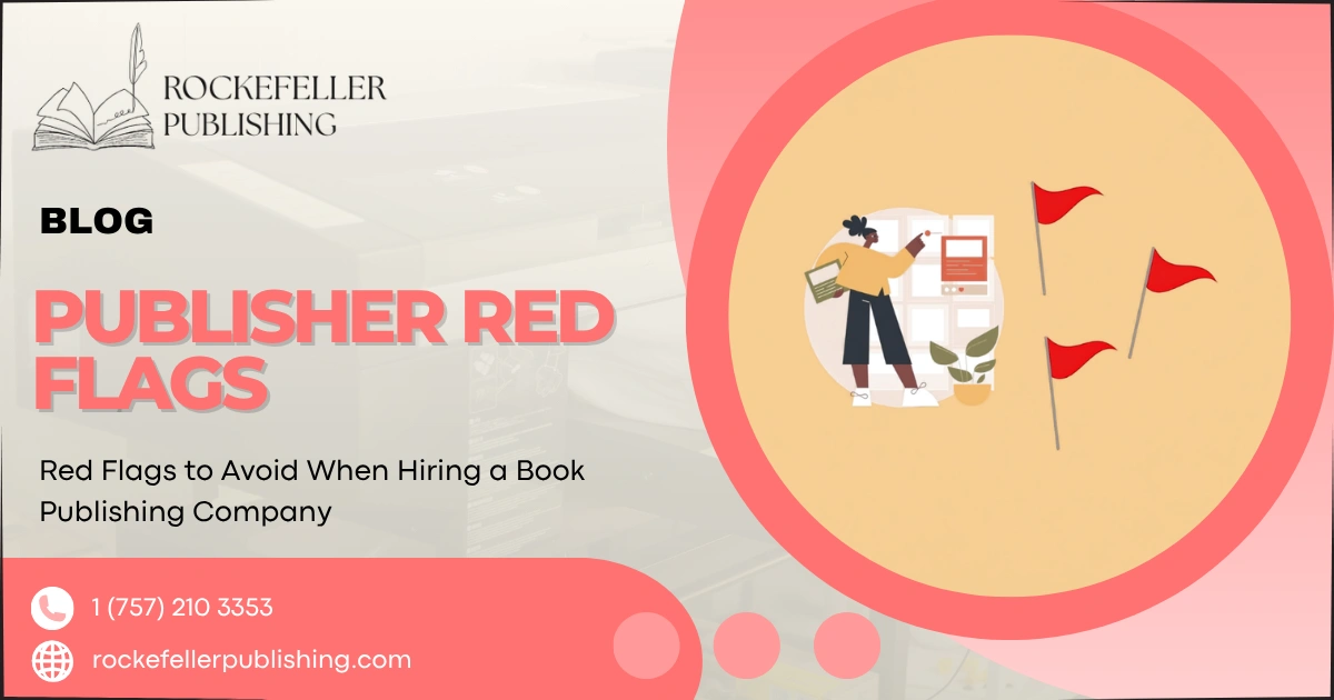 Red Flags to Avoid When Hiring a Book Publishing Company