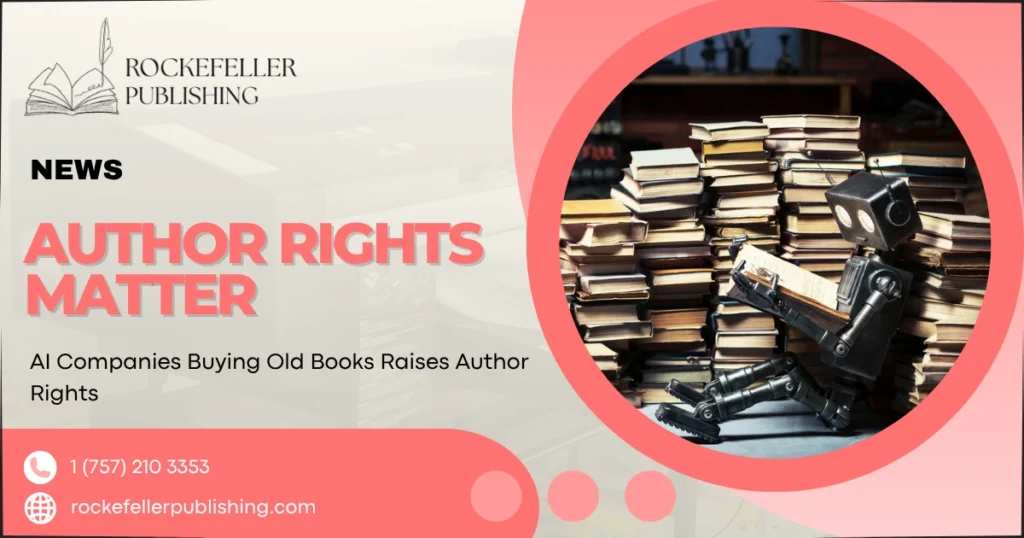 AI Companies Buying Old Books Raises Author Rights