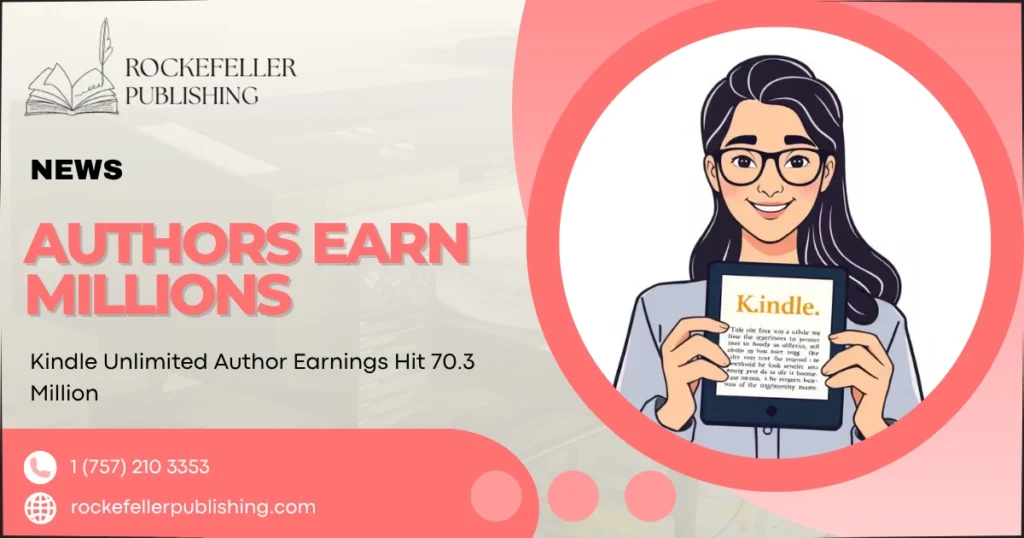 Kindle Unlimited Author Earnings Hit 70.3 Million