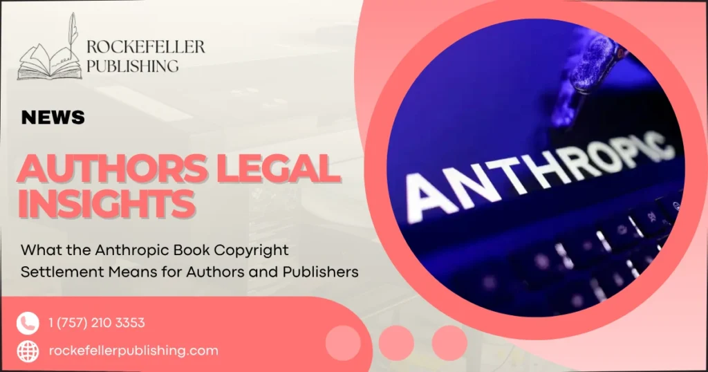 What the Anthropic Book Copyright Settlement Means for Authors and Publishers