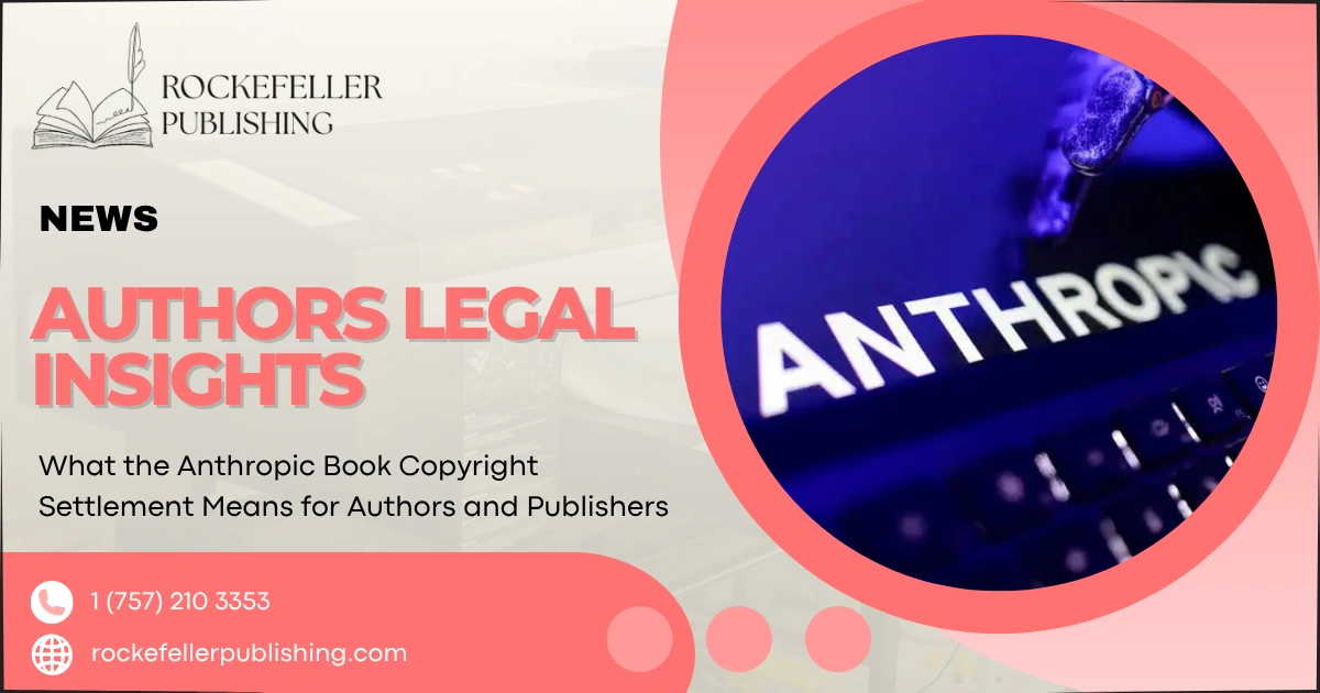 What the Anthropic Book Copyright Settlement Means for Authors and Publishers