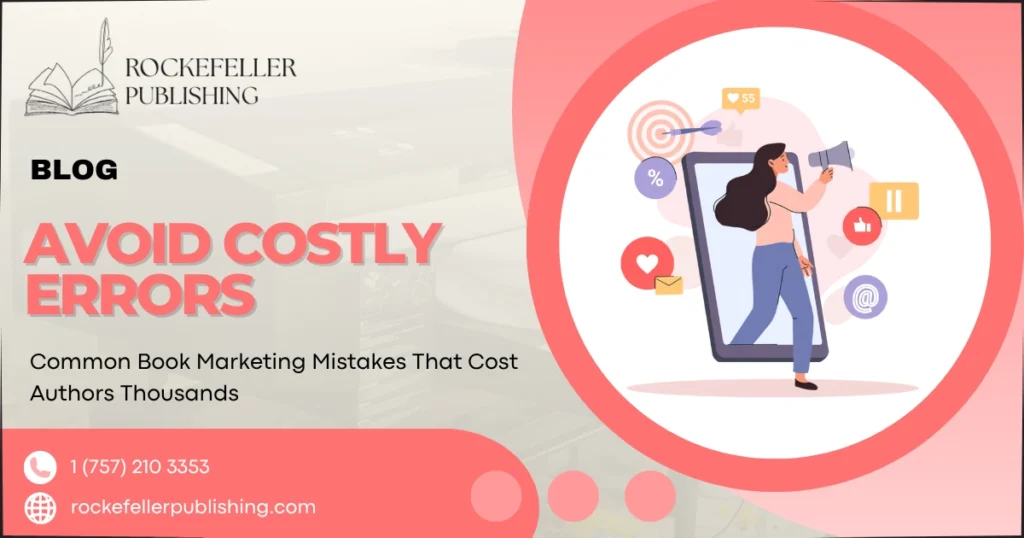 Common Book Marketing Mistakes That Cost Authors Thousands