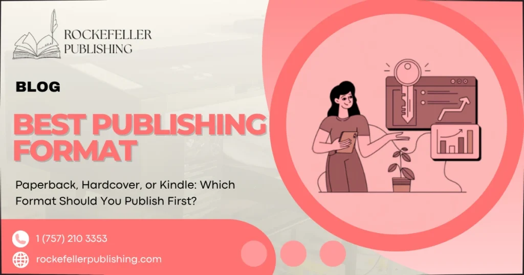 Paperback, Hardcover, or Kindle: Which Format Should You Publish First?