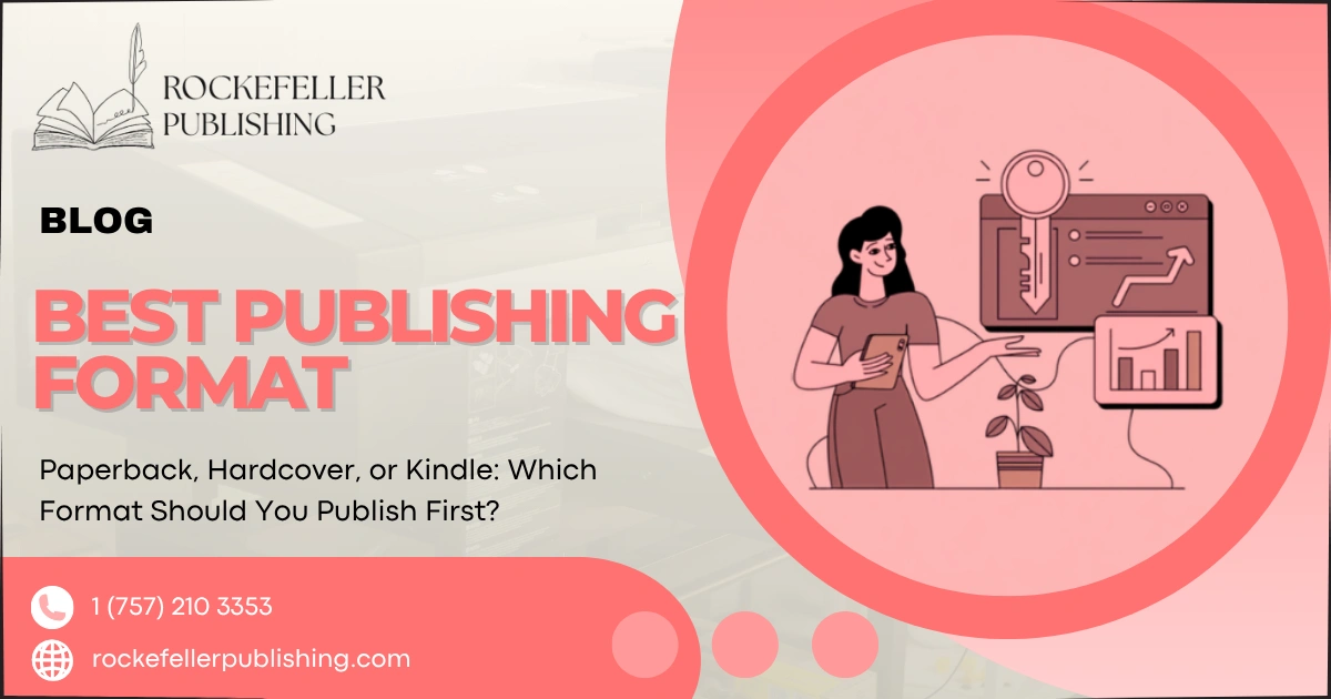 Paperback, Hardcover, or Kindle: Which Format Should You Publish First?