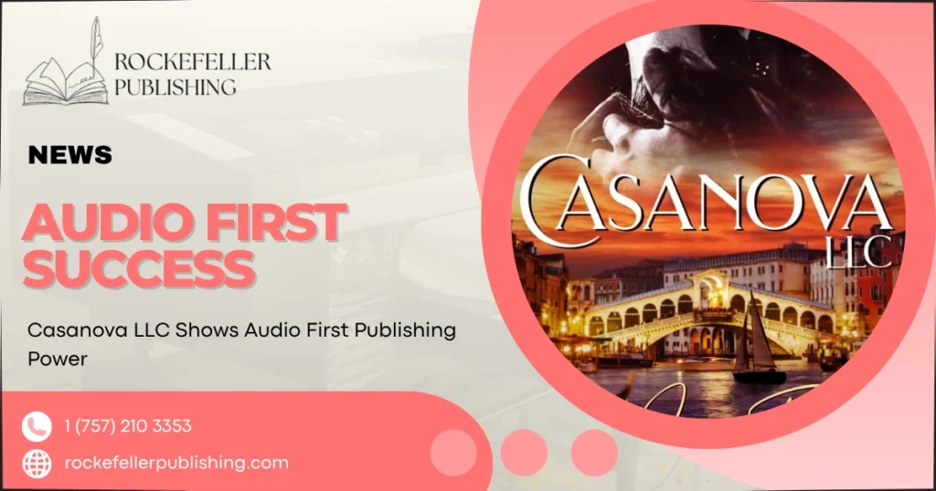 Casanova LLC Shows Audio First Publishing Power