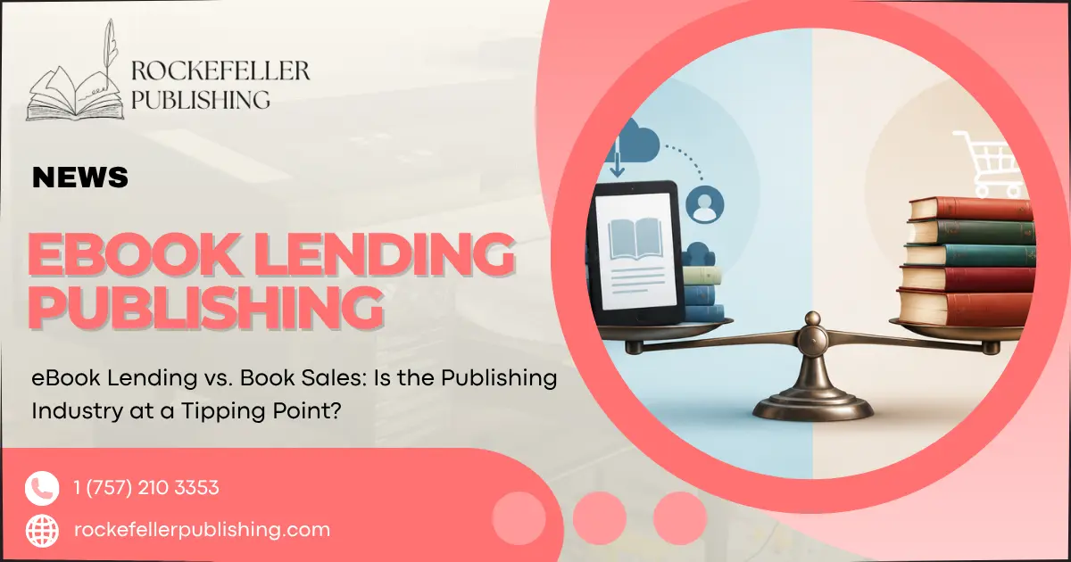 library eBook lending publishing industry — report on library eBook borrowing vs. book sales