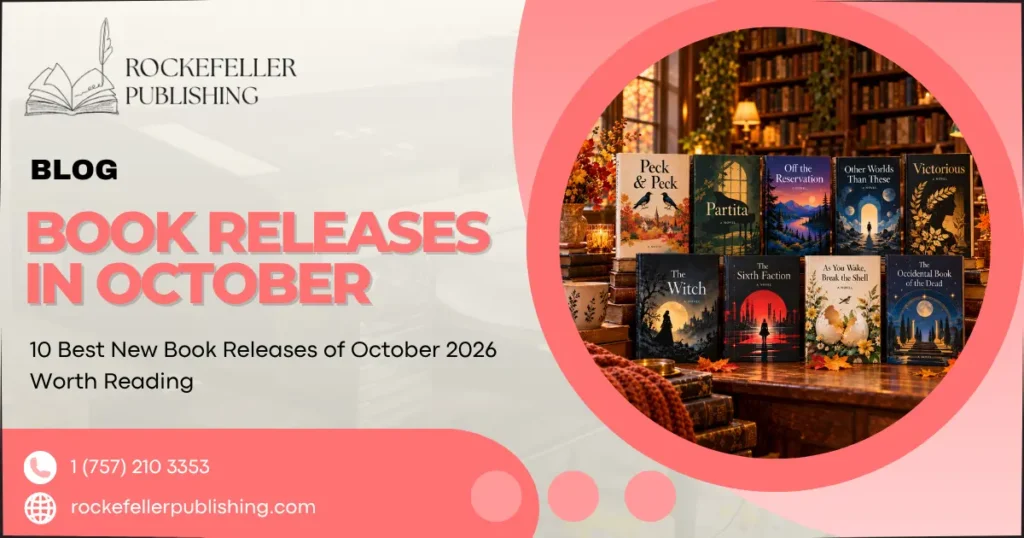 Best new book releases October 2026 across literary fiction, fantasy, horror, science fiction and nonfiction